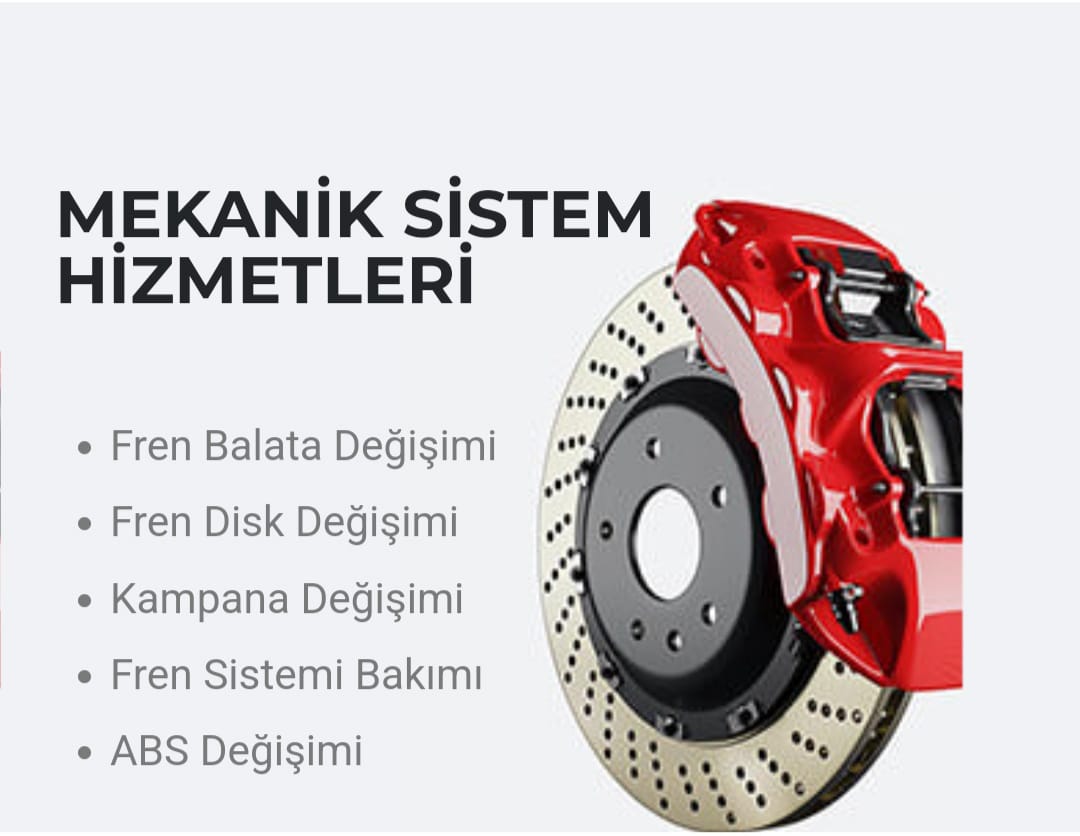 MEKANİK SİSTEM HİZMETLERİ